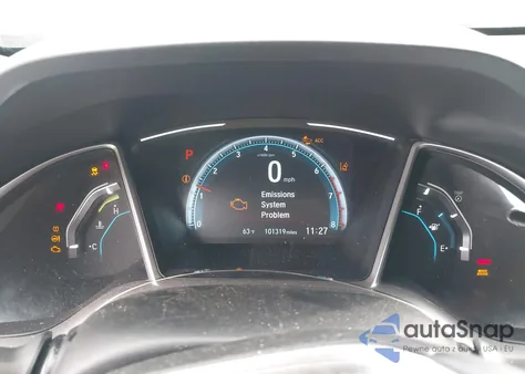 2019 Honda Civic Touring z USA, uszkodzony, nr VIN JHMFC1F91KX002314